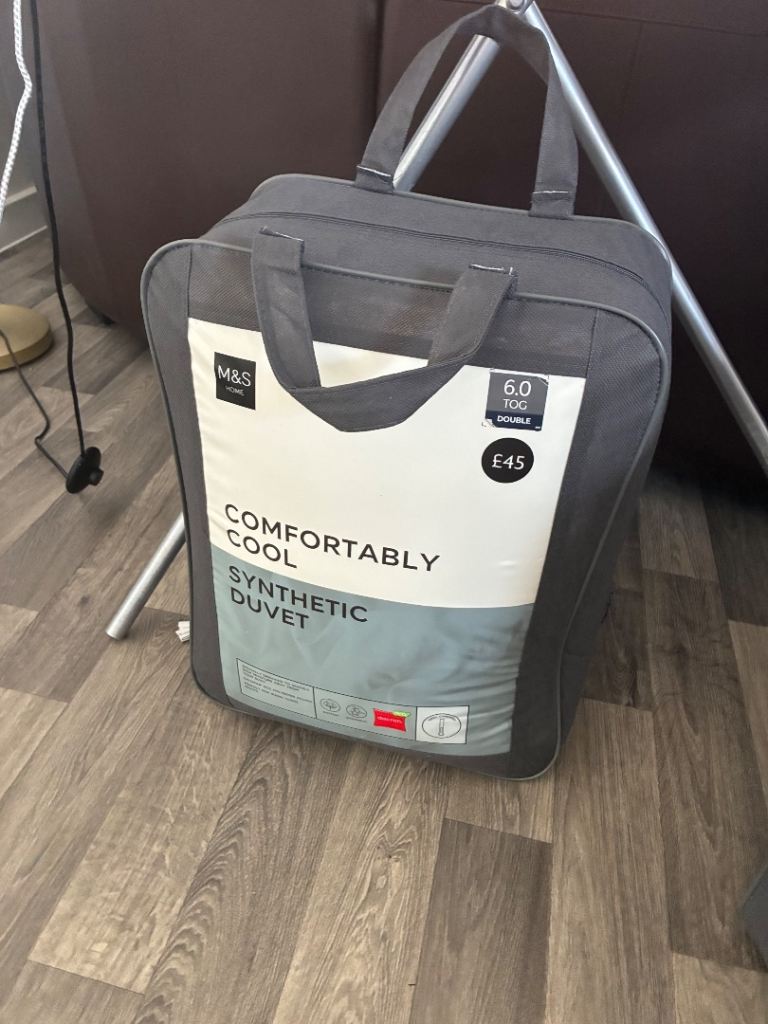 M&S Comfortably Cool Synthetic Duvet – Brand New