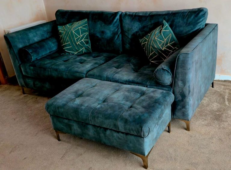 Sold Three piece sofa set. 
