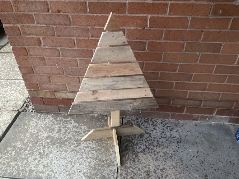 Wooden Christmas Tree