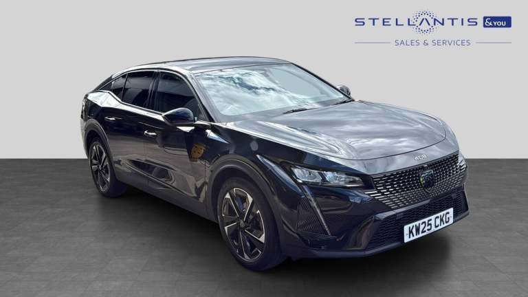 2025 Peugeot 408 1.2 Allure Fastback 5dr Petrol Hybrid e-DSC6 Euro 6 (s/s) (136 ps) Hatchback Hyb...