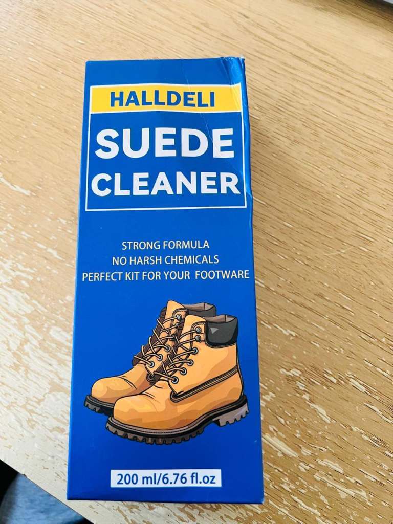 Suede Shoe Cleaner Kit with Brush – Trainer & Sneaker Cleaner - Brand New