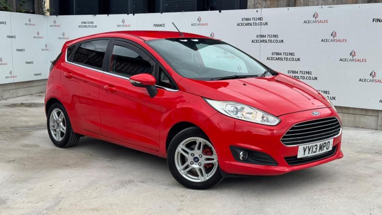 2013 Ford Fiesta 1.25 82 Zetec 5dr HATCHBACK PETROL Manual