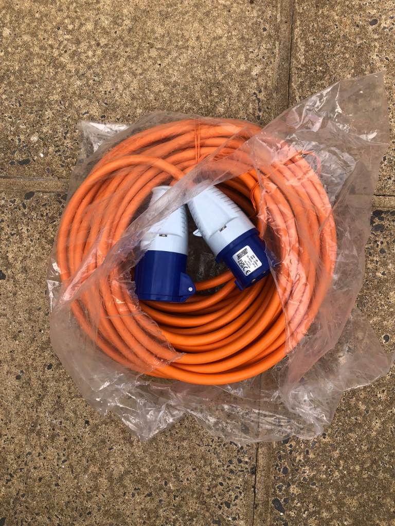 Electric lead, Brand new. for caravan/ camper van etc..at least 20m long