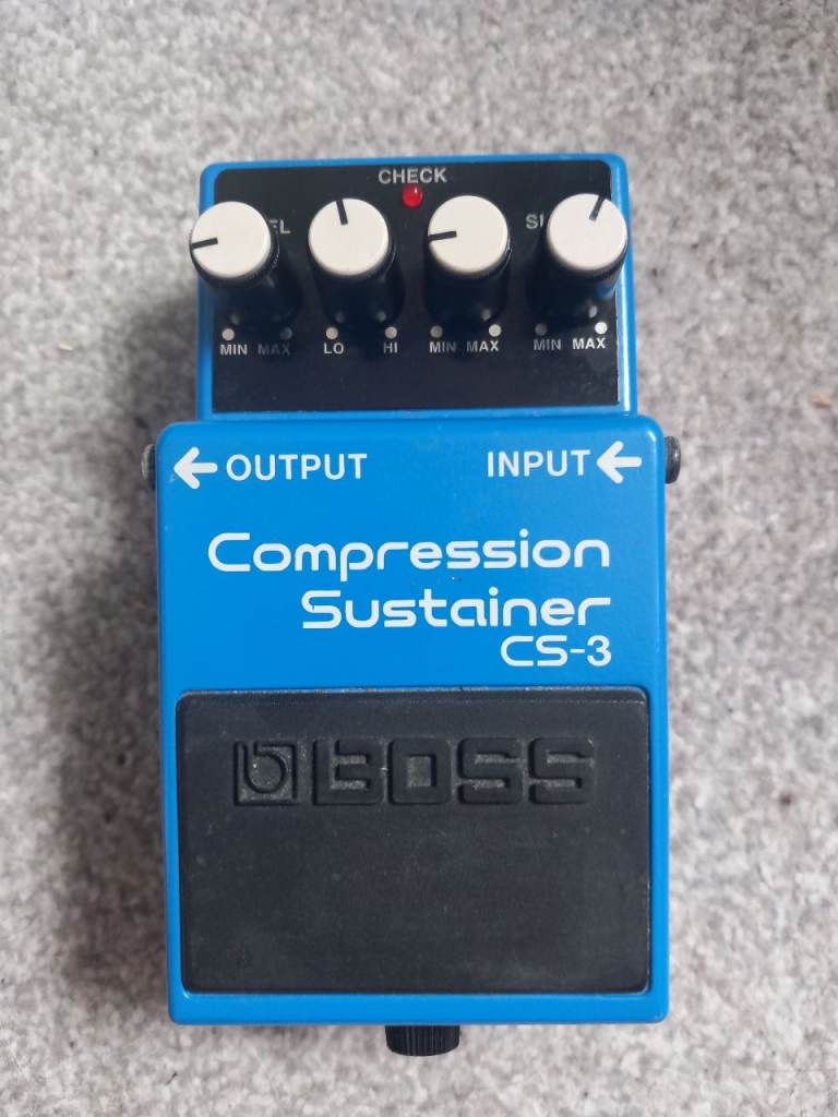 BOSS CS-3 Compression Sustainer Pedal – Good Condition - Boxed