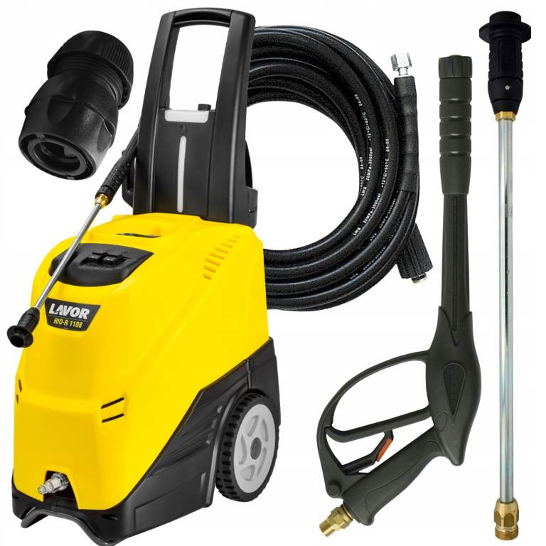 Compact hot and cold pressure washer