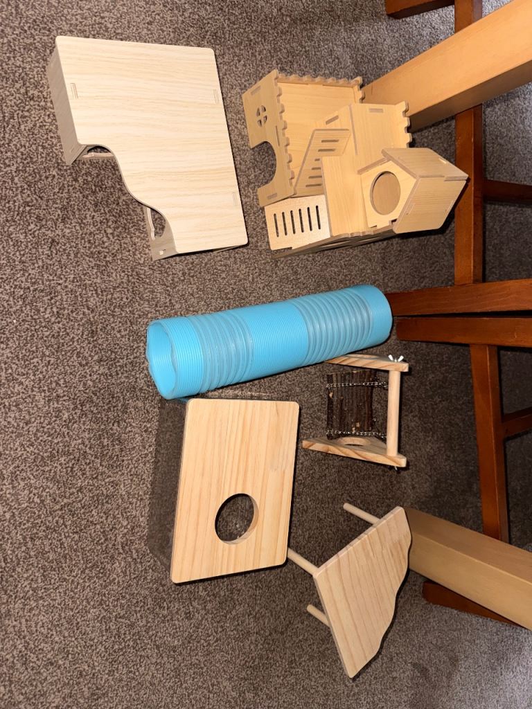 Hamster toys and accessories 