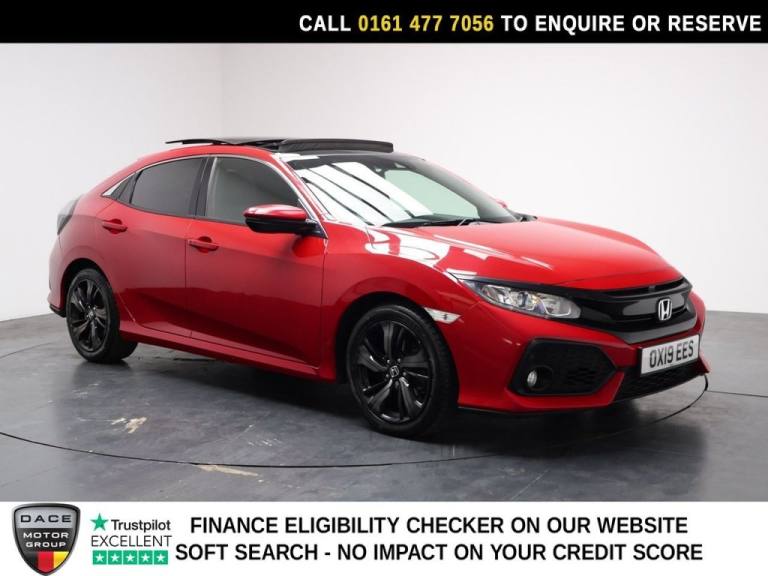 2019 Honda Civic 1.0 VTEC Turbo EX Hatchback 5dr Petrol CVT Euro 6 (s/s) (126 ps) Hatchback Petro...