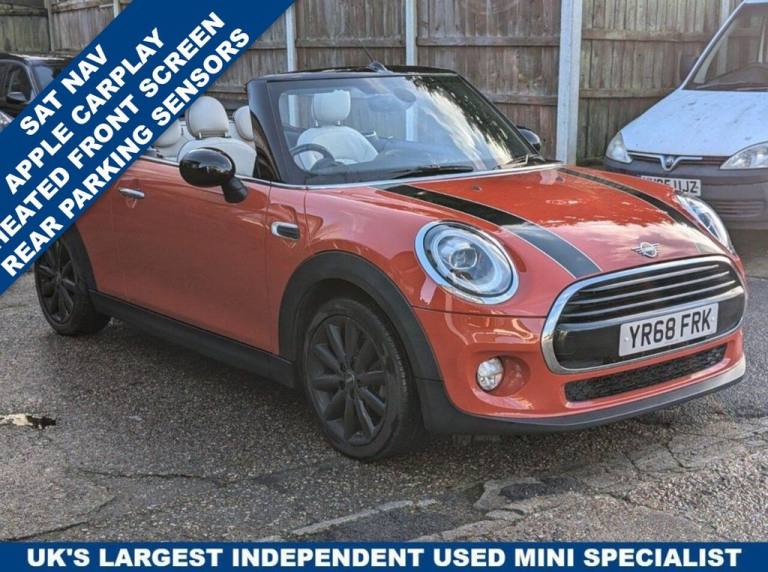 2018 MINI Convertible 1.5 Cooper Convertible 2dr Petrol Manual Euro 6 (s/s) (136 ps) Convertible ...