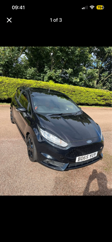 Ford, FIESTA, Hatchback, 2015, Manual, 1596 (cc), 3 doors