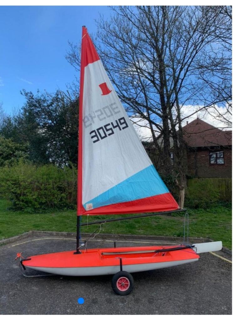 Topper sailing dingy boat 
