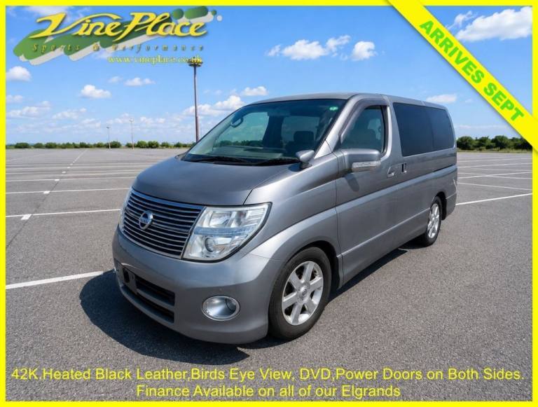 2009 Nissan Elgrand 2.5 Highway Star Black Leather Edition.Auto, 8 Seats,  MPV Petrol Automatic