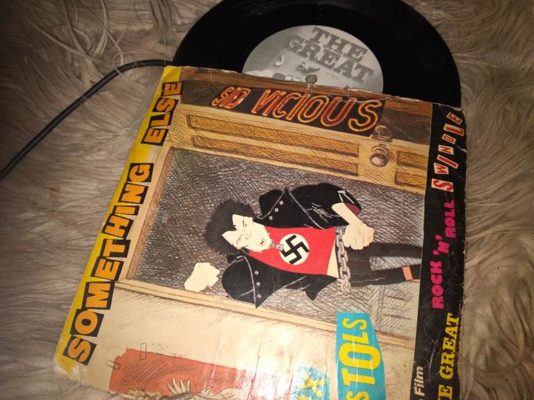 Rare Sex Pistols 'Something Else' Vinyl - Fair Condition