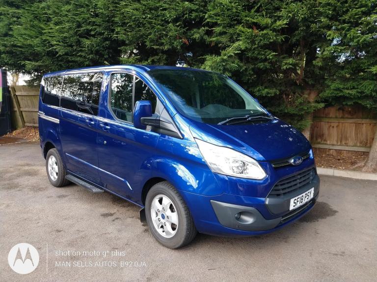 2018 Ford Tourneo Custom 2.0 310 EcoBlue Titanium Minibus Wheelchair Accessible.