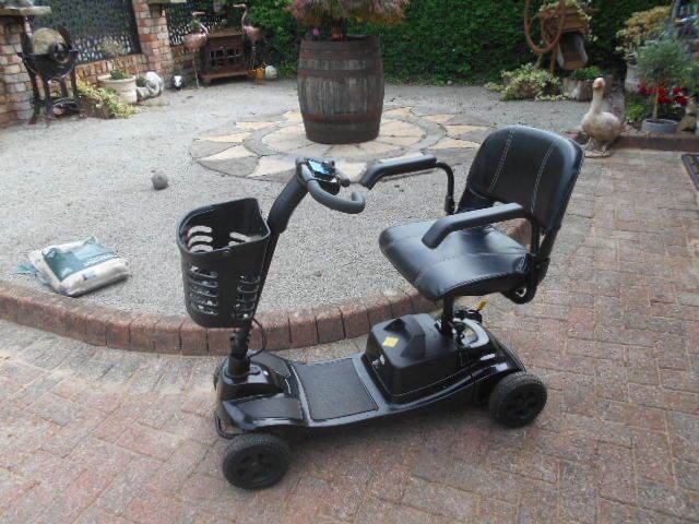 Small car boot mobility scooter