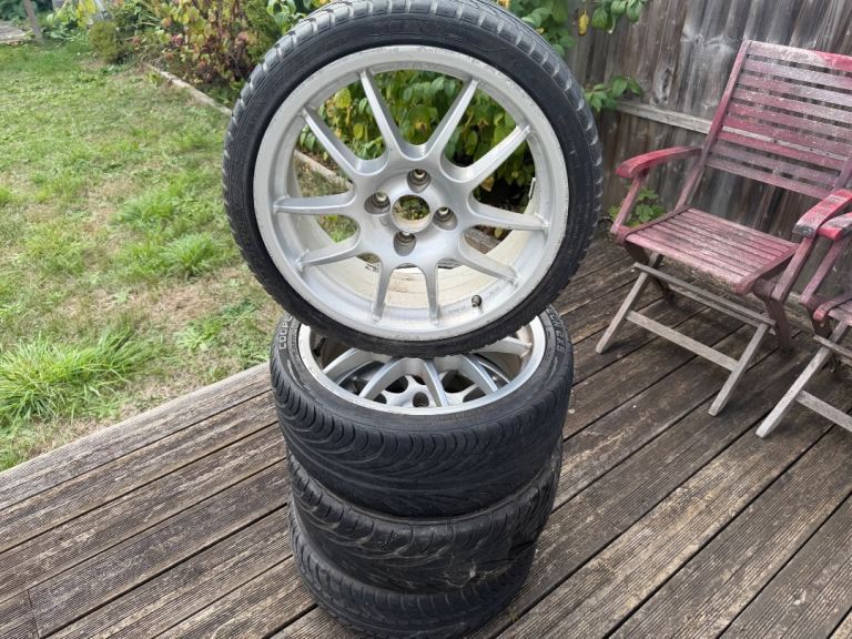 17 inch 4x100 Alloy Wheels
