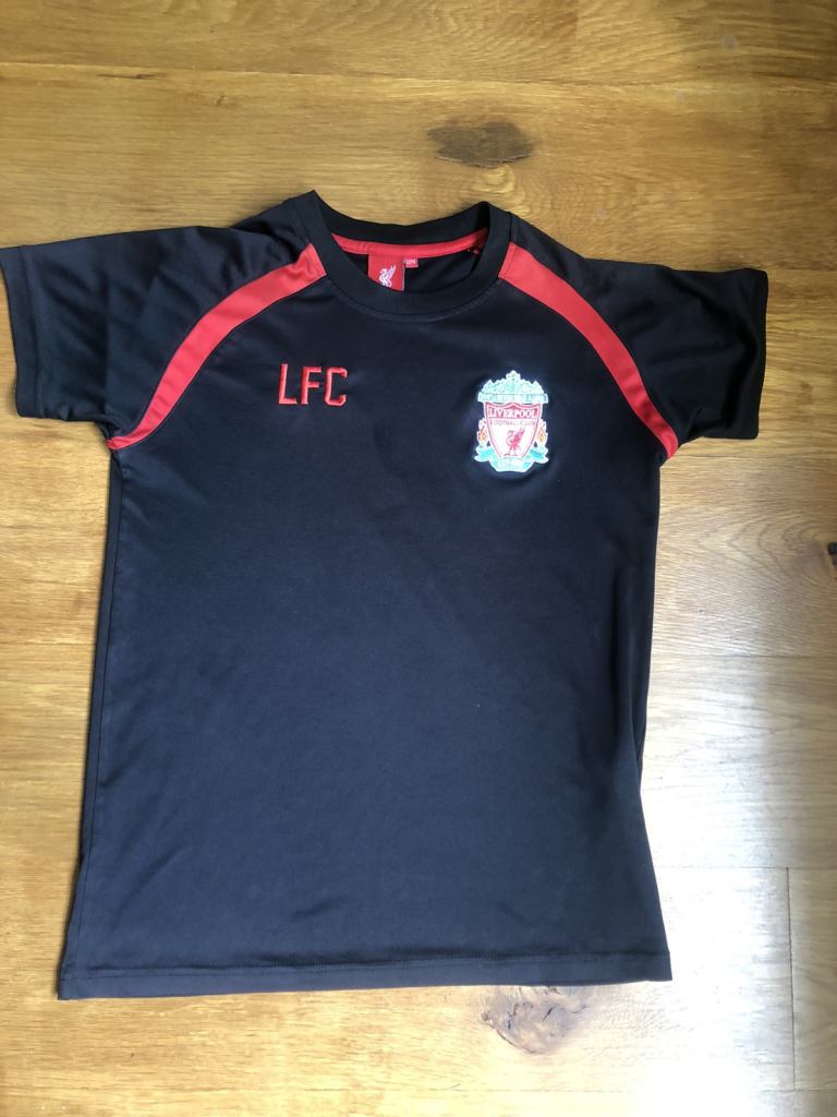 Liverpool football LFC club t-shirt age 12 to13 years gift idea