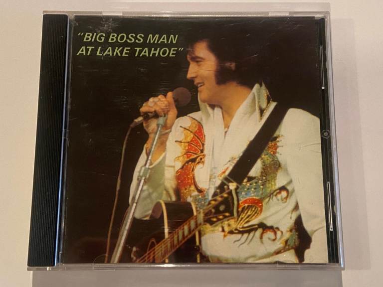 VERY RARE: Elvis Concert CD 'Big Boss Man At Lake Tahoe' *EX*