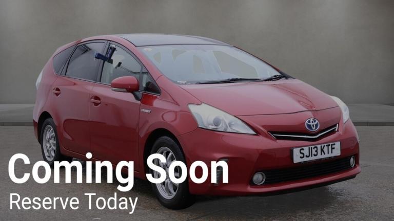 2013 Toyota Prius+ 1.8 VVTi T4 5dr CVT Auto MPV Petrol/Electric Hybrid Automatic