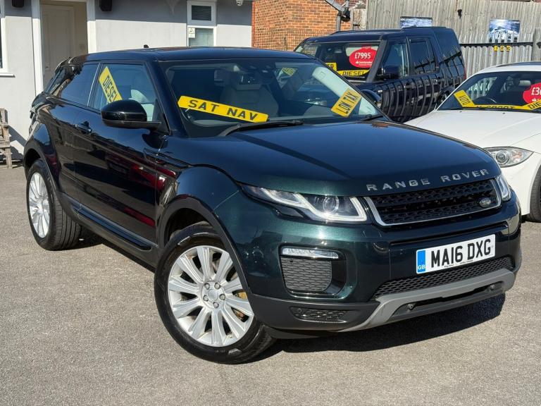 2016 Land Rover Range Rover Evoque 2.0 TD4 SE Tech 3dr Auto COUPE Diesel Automatic