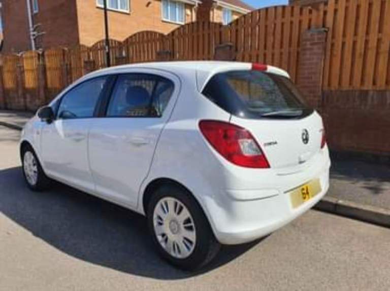2014 64 VAUXHALL CORSA WHITE 5DR CHEAP TAX INSUR NOT POLO FIESTA 207 AYGO