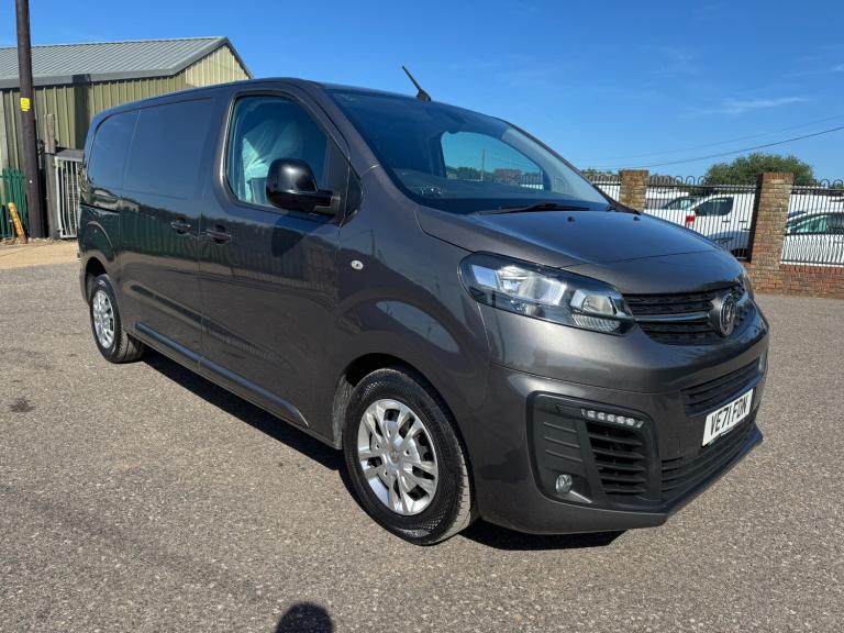 2021 Vauxhall Vivaro 3100 2.0d 145PS Sportive H1 Van SWB FSH MET GREY 2021 PANEL VAN Diesel Manual
