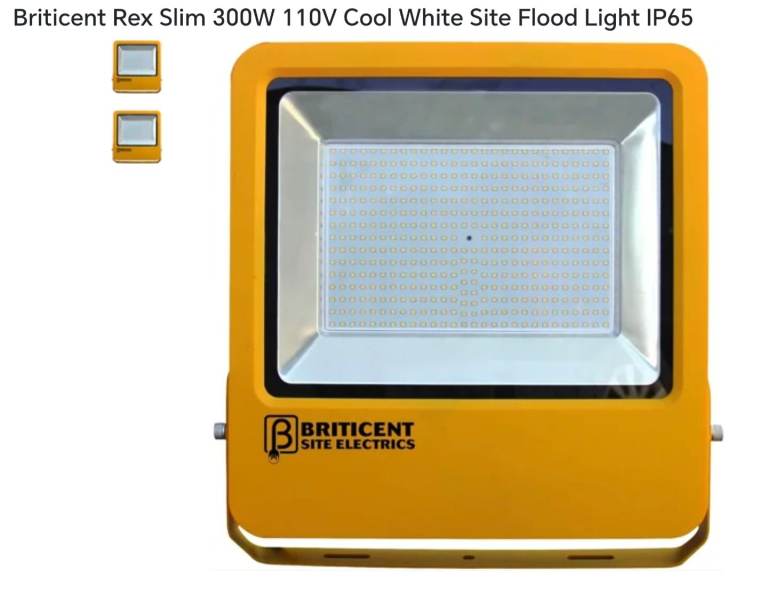 Led floodlight 300w 110v x16