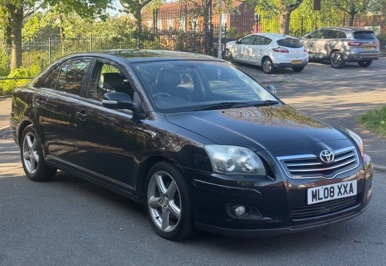 2008 08 TOYOTA AVENSIS 2.2 D-4D T180 DIESEL + SAT/NAV + GOOD SPEC + 11 MONTHS MOT 