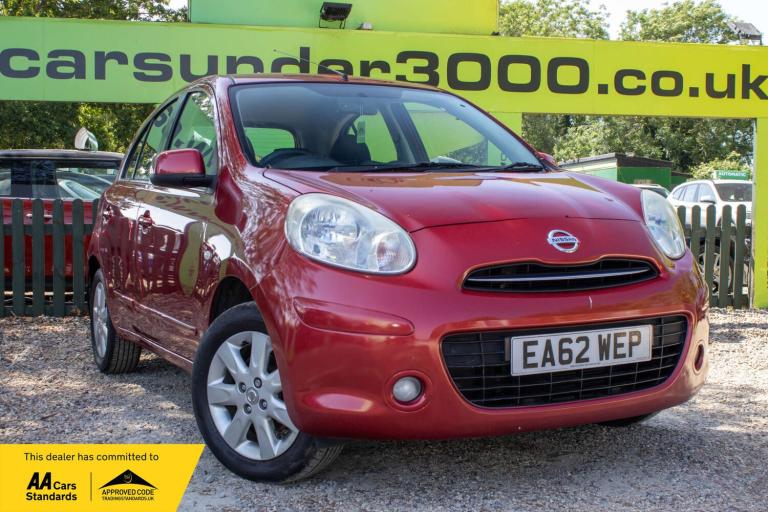 2012 Nissan Micra 1.2 Micra Acenta CVT 5dr Hatchback Petrol Automatic