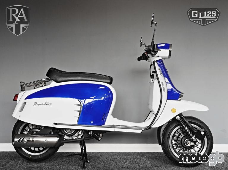 ROYAL ALLOY GT 125cc A Modern Classic Retro Automatic Moped Scooter