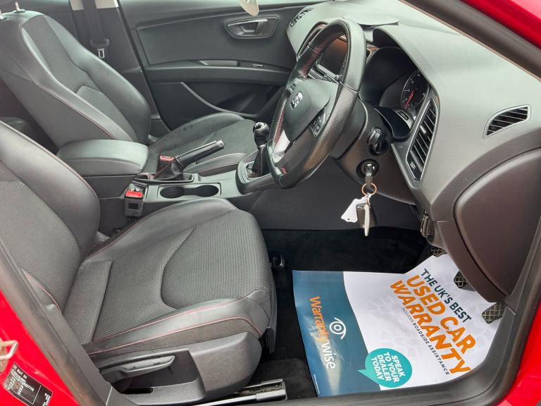 2016 SEAT Leon 1.4 TSI 125 FR Black Technology 5dr HATCHBACK Petrol Manual