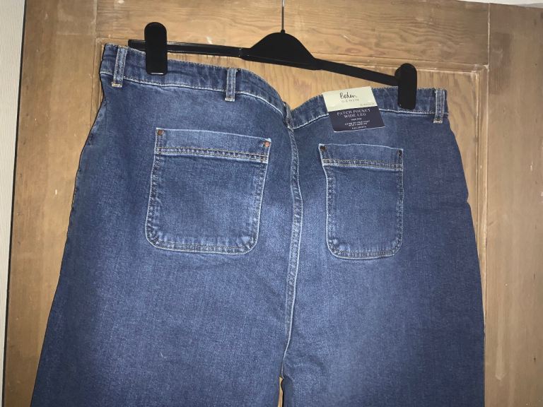 Boden Blue Jeans - Wide Leg 