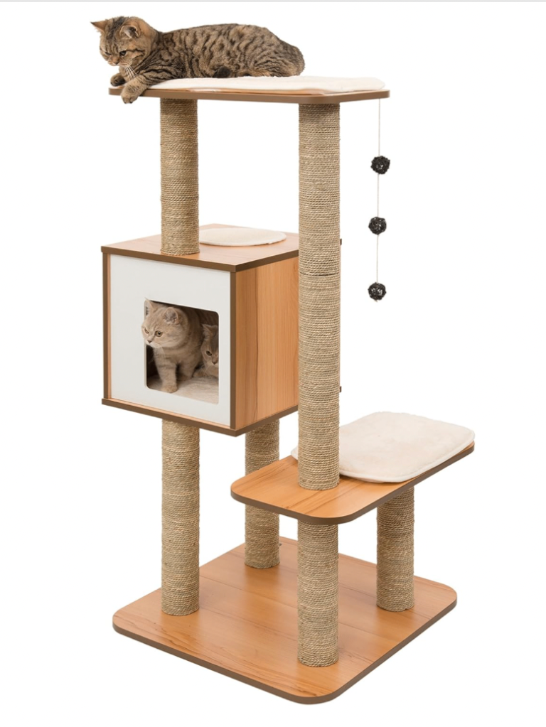 Vesper Cat Tree color Walnut