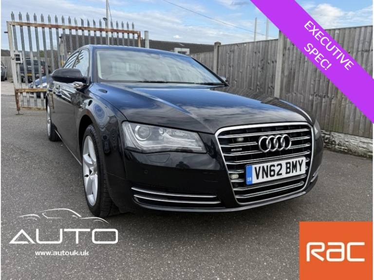 2012 Audi A8 3.0 TDI Quattro SE Executive LWB 4dr Tip Auto SALOON DIESEL Automatic
