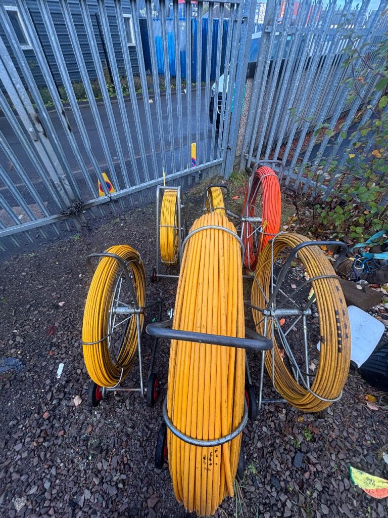 Cobra reel for utilities and groundworks 