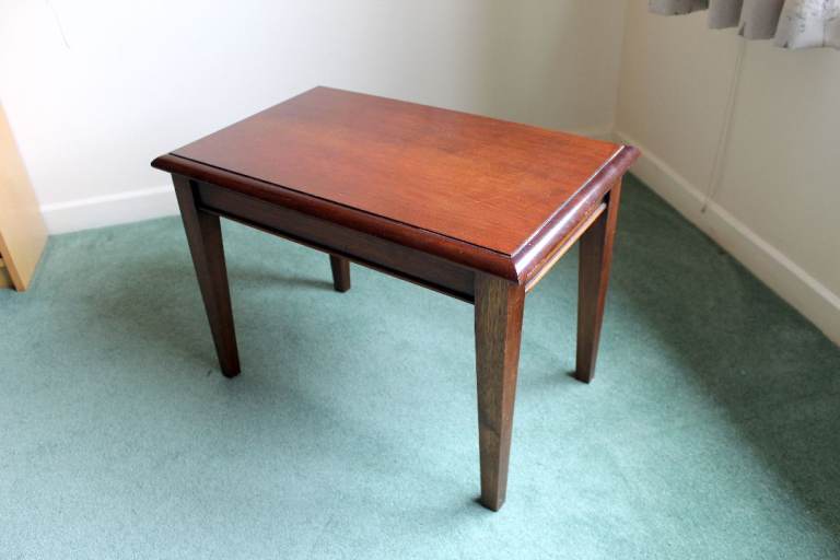 Occasional table handmade by a carpenter