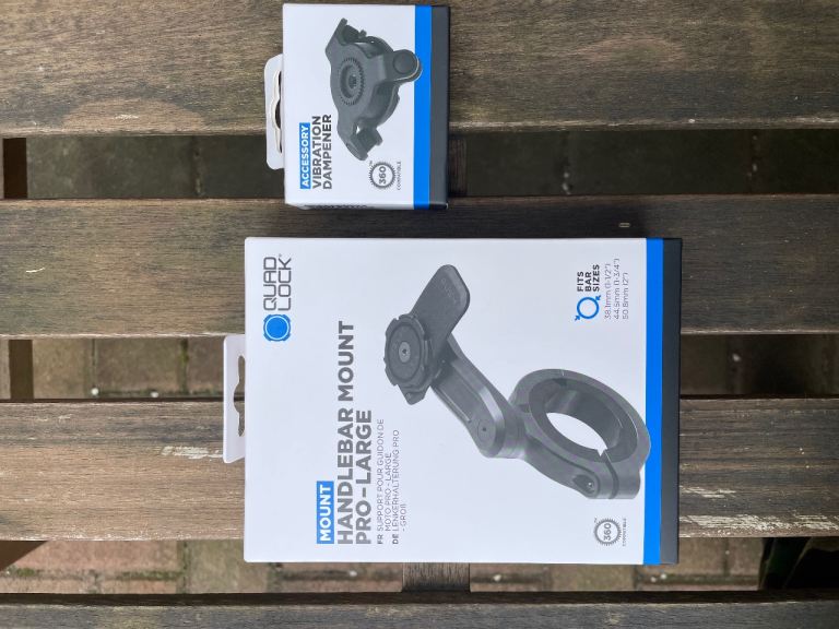  Genuine Quadlock Handlebar pro large and vibration dampner