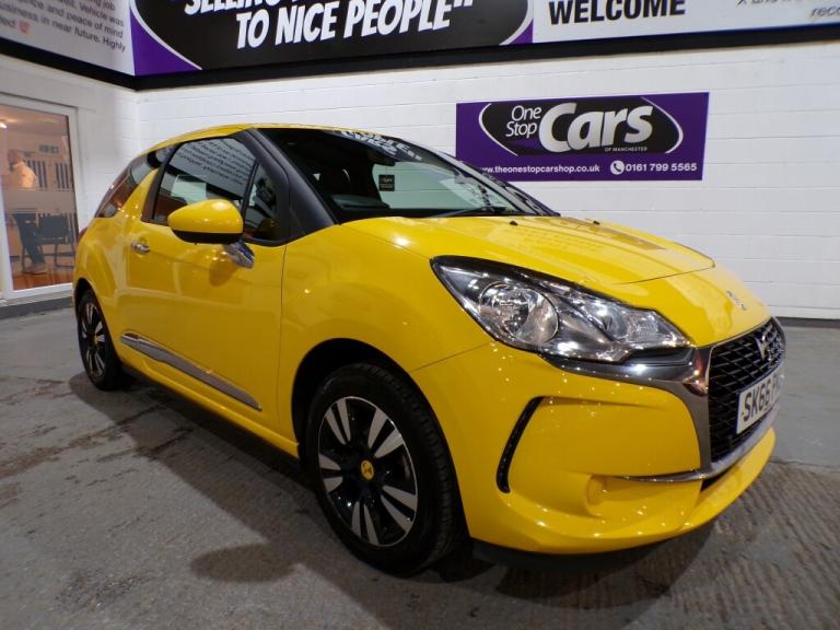 2016 DS Automobiles DS 3 1.2 PureTech 82 Chic 3dr HATCHBACK PETROL Manual