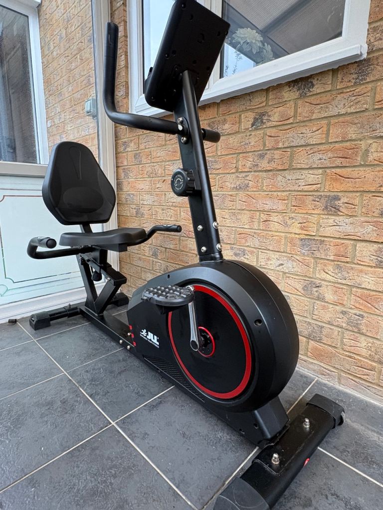 JLL Recumbent Exercise Bike - Good Condition, Fully Functional