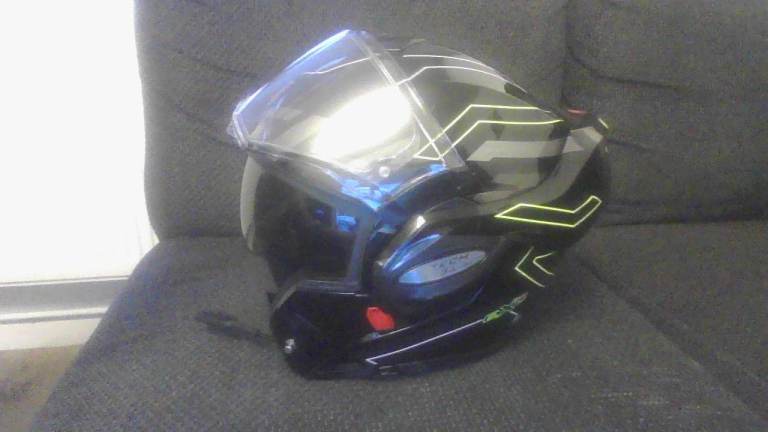 Scorpion Exo-Tech Evo - Conquer Black / Neon Yellow w/ speaker + Mic