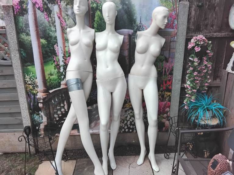 Mannequin female full body no arms vinted sewing haberdashery etc
