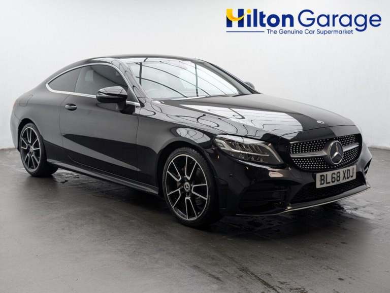 2018 Mercedes-Benz C Class 1.5 C200 MHEV AMG Line Coupe 2dr Petrol G-Tronic+ Euro 6 (s/s) (198 ps...