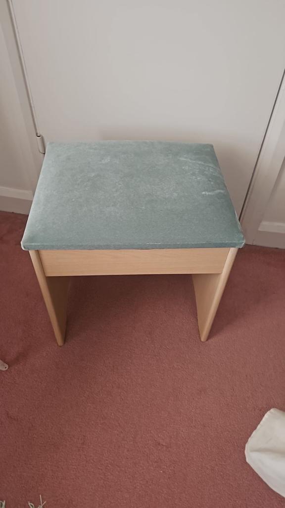 Dressing table stool