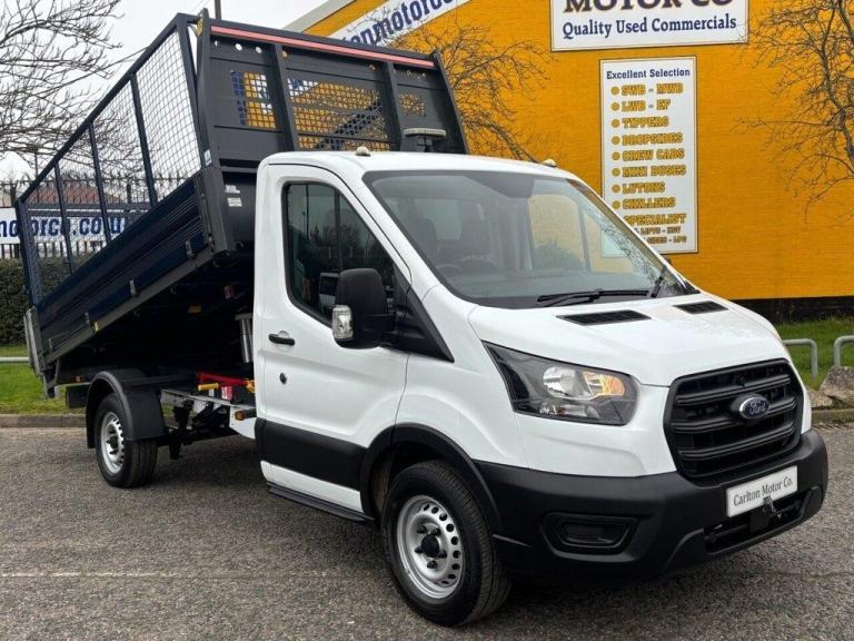 2021 Ford Transit 2.0 350 EcoBlue Leader Tipper 2dr [ CAGED BODY + TAIL LIFT ] L
