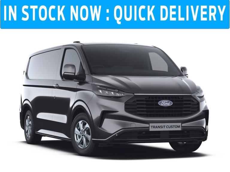 BRAND NEW Ford Transit Custom 320L1 H1 Limited 2.0L 136PS 6 Spd Magnetic Grey