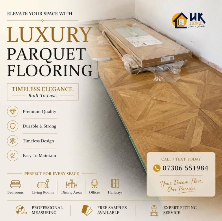 Luxury Parquet Flooring - Timeless Elegance, Durable Design
