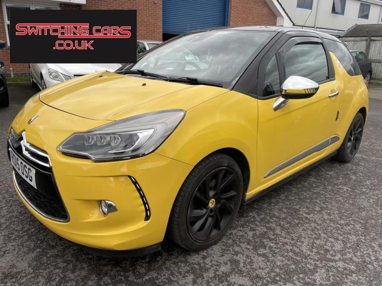 2015 Citroen DS3 1.6 THP 16V 165 DSport Plus 3dr HATCHBACK PETROL Manual