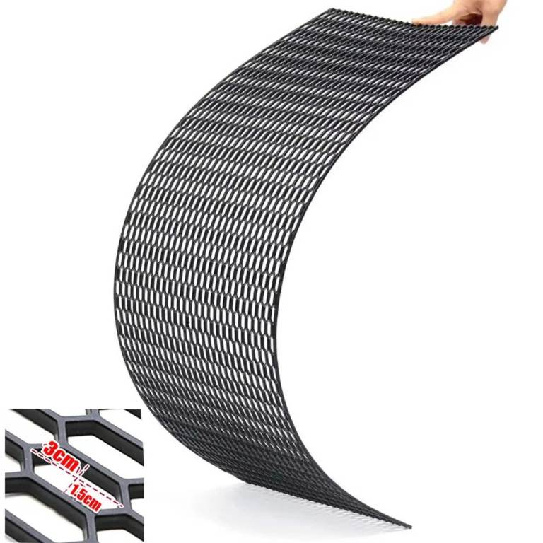 Car racing honeycomb mesh spoiler bumper vent plastic grill