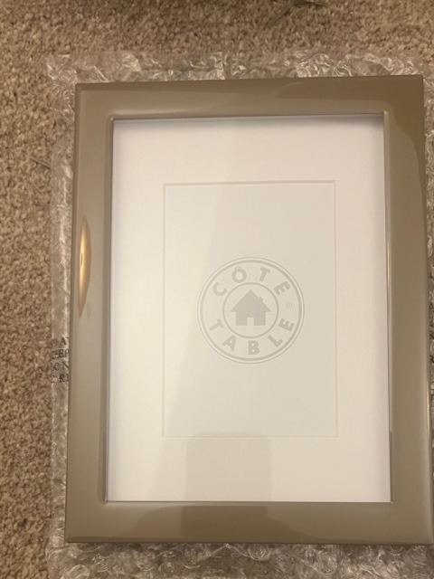 Cote Table photo frame, brand new, boxed, Frame measures 16 x21cm