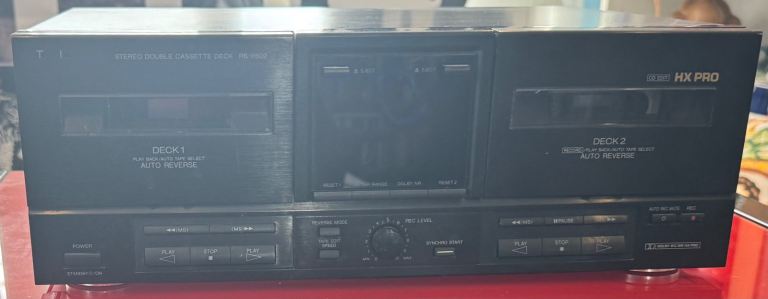 TECHNICS STEREO DOUBLE CASSETTE DECK RS-X502