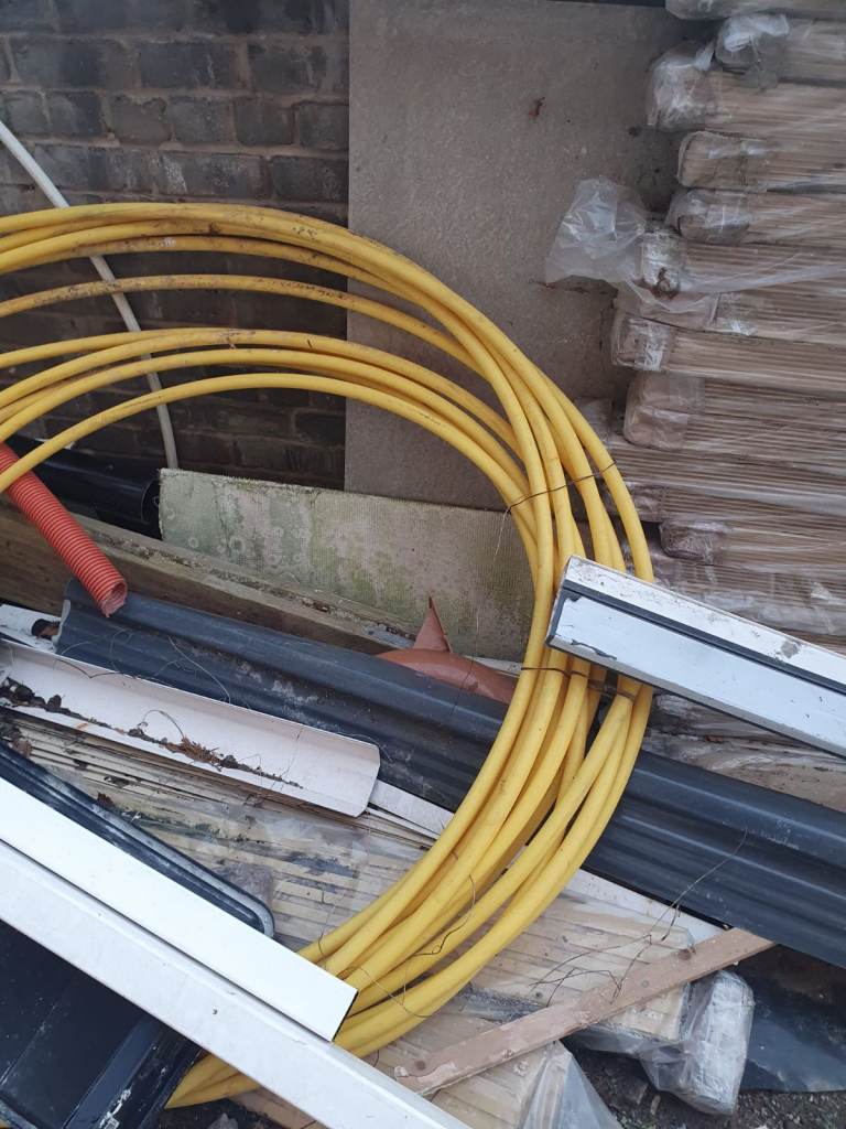 MDPE Yellow Gas Pipe 25mm